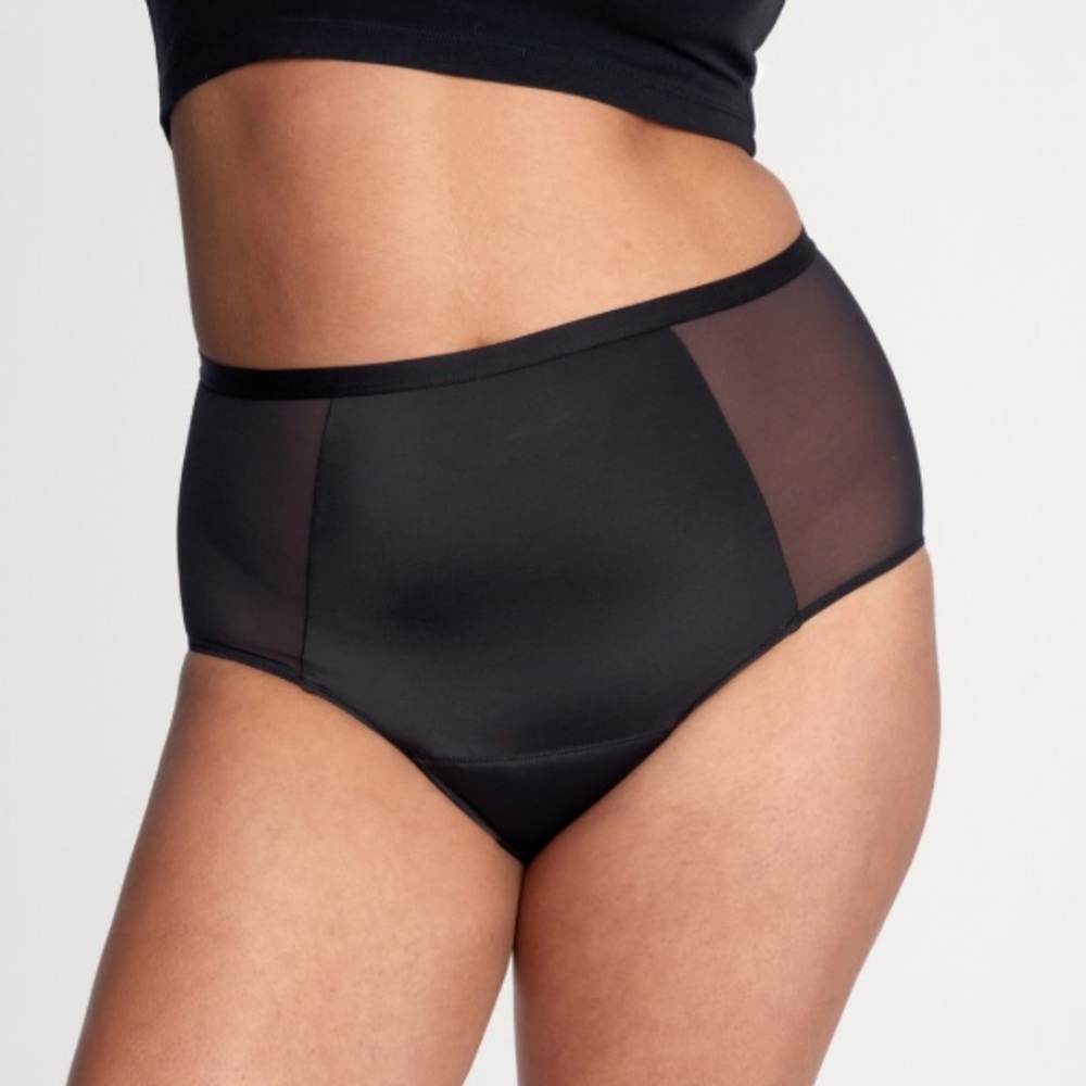 Thinx Comfort Stretch Hi-Waist Undies *extra coverage Size Medium